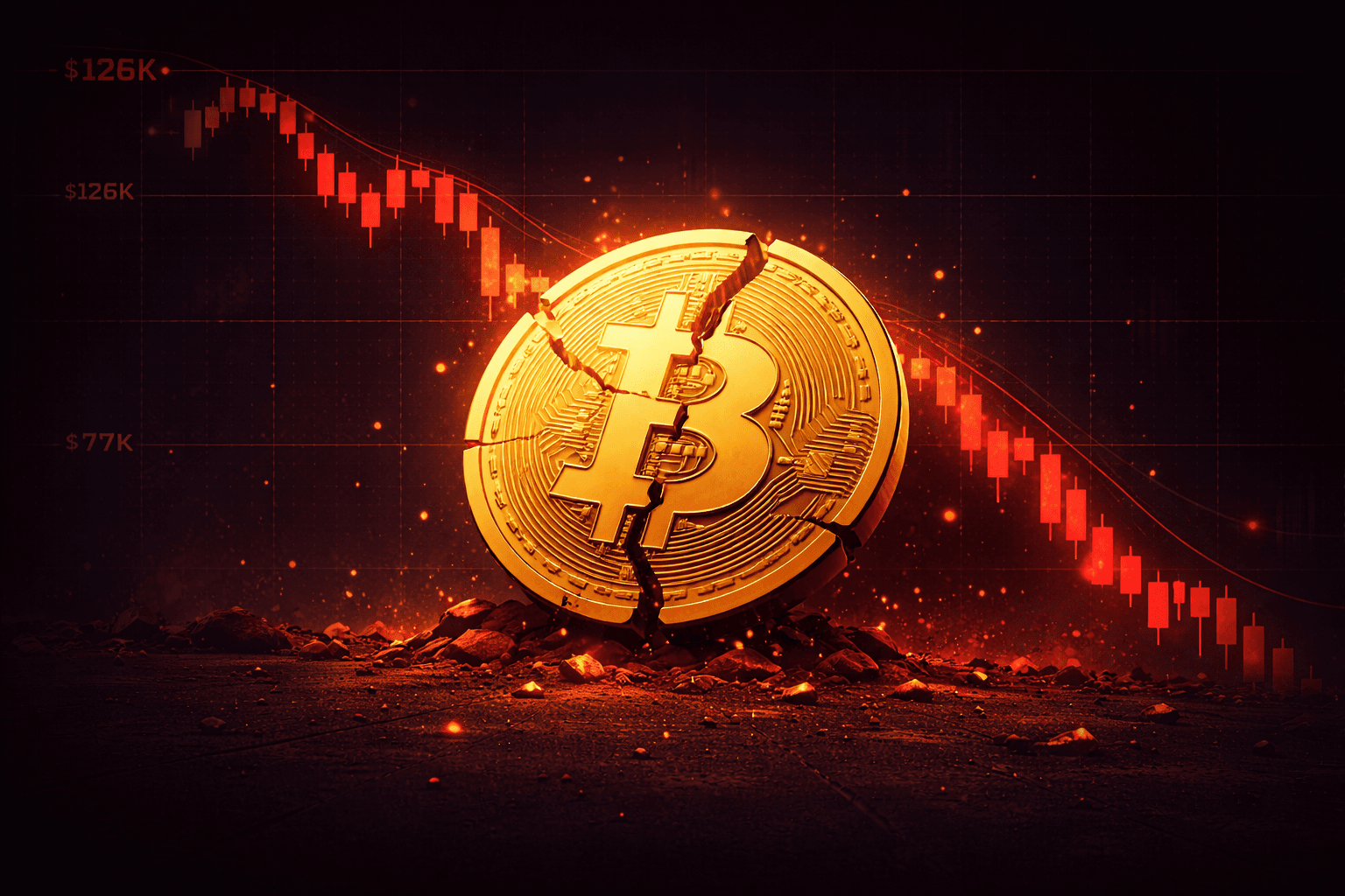 Why Bitcoin Dropped from $126K to $77K — And What Comes Next