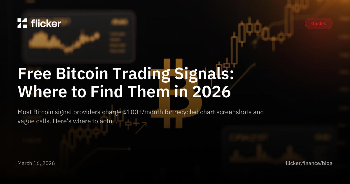 Free Bitcoin Trading Signals (2026) | Flicker