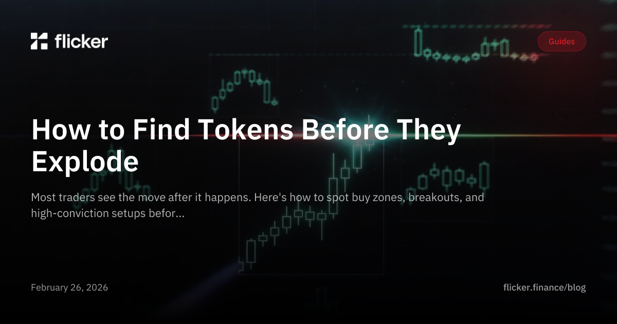 How to Find Tokens Before They Explode | Flicker